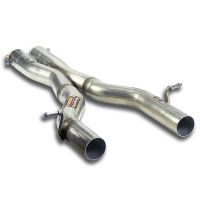 Supersprint Central -X-Pipe- fits for MERCEDES A207 E 350 CDI Cabrio (231 Hp/265 Hp) 2009 - 2013