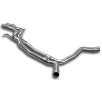 Supersprint middle pipe X-Pipe fits for AUDI A7 SPORTBACK QUATTRO 2.8 FSI V6 (204 PS) 10 -> 14 (Anlage ab Kat.)
