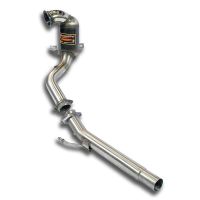 Supersprint Downpipe + Metallic catalytic converter fits for AUDI A3 8V Cabrio 1.4 TSI (150 Hp) 2014 -