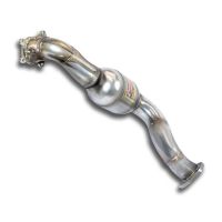 Supersprint Downpipe Left + Metallic catalytic converter fits for AUDI A8 QUATTRO 4.0 TFSI V8 (420 Hp) 2012 -