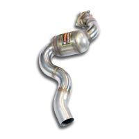 Supersprint Downpipe Right + Metallic catalytic converter fits for AUDI A8 QUATTRO 4.0 TFSI V8 (420 Hp) 2012 -