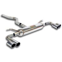 Supersprint Rear exhaust OO90 Left fits for AUDI A5 Sportback QUATTRO 3.0 TDi V6 (239 - 245 Hp) 09 -