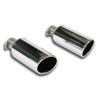 Supersprint Endpipe kit Right - Left O100 fits for SEAT LEON 5F 2.0 TDI (150 Hp - incl. FR) 2013 -