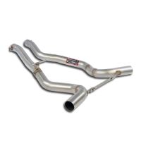 Supersprint Centre pipe Right - Left fits for MERCEDES S205 C 300 (2.0i Turbo 258 PS) 05/2018 ->