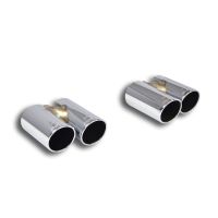 Supersprint Endpipe kit 4 exit OO 80 Right + OO 80 Left fits for SEAT LEON 5F 2.0 TDI (150 Hp - incl. FR) 2013 -