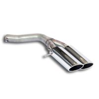 Supersprint Rear pipe Right 100x75 fits for AUDI A7 SPORTBACK QUATTRO 3.0 TDI V6 (320 - 326 Hp) 2015 -