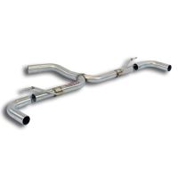 Supersprint pipe  rear Y-Pipe Racing(for Rear sport muffler  replacement) fits for AUDI Q2 2.0 TDI (150 PS) 2017 -> 2018
