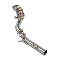 Supersprint Turbo downpipe kit with sport catalyst WRC 100 CPSI(GPF-Entfall) fits for SKODA OCTAVIA VRS 245 2.0 TSI (Limousine + S.W.) (245 PS - Modelle mit GPF) 2018 ->