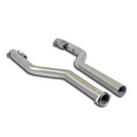 Supersprint front pipe right + left(for catalyst  replacement) fits for MERCEDES C215 CL 500 V8 (306 PS) 00 -> 06