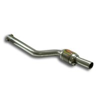 Supersprint Front Metallic catalytic converter Left 200CPSI fits for MERCEDES W203 (Berlina + S.W.) C 350 V6 (272 Hp) 05 - 06