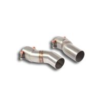 Supersprint Connecting pipes Right - Left for OEM endpipes fits for MERCEDES W212 E 250 CGI (Berlina + S.W.) (211 Hp) Facelift 2014 -